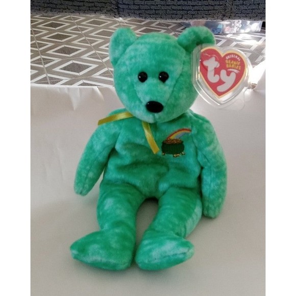 Toys Ty Beanie Babies Killarney The Irish Bear Poshmark